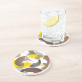 Dessous De Verre En Grès Parenthèse II (Côté)