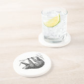 Dessous De Verre En Grès Paresse (Côté)