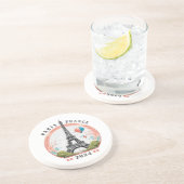 Dessous De Verre En Grès Paris France 2024 dessous de verre, Tour Eiffel (Côté)