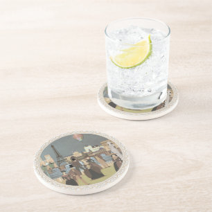 Dessous De Verre En Grès Paris victorien