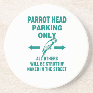 Dessous De Verre En Grès Parking uniquement