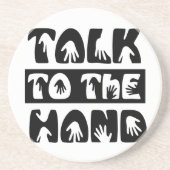 Dessous De Verre En Grès Parler À La Main (Devant)