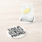 Dessous De Verre En Grès Parler À La Main (Côté)