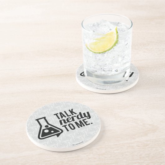 Dessous De Verre En Grès Parler Nerdy (Côté)