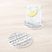 Dessous De Verre En Grès Partition (Côté)