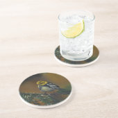 Dessous De Verre En Grès Paruline à gorge noire (Côté)