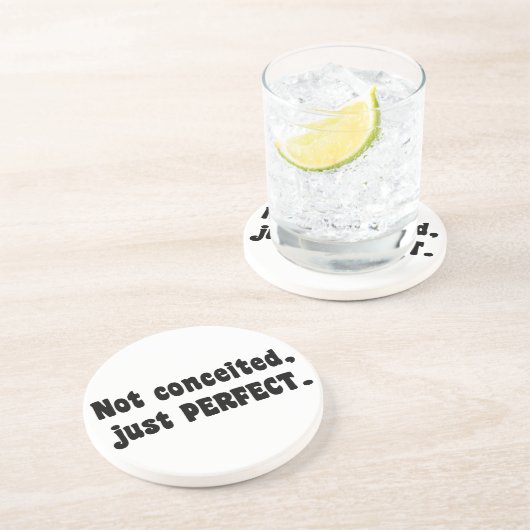 Dessous De Verre En Grès Pas Concédé, Juste Parfait (Côté)