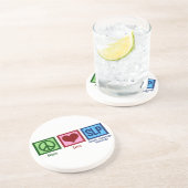 Dessous De Verre En Grès Pathologie de langue de la parole (Côté)