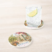 Dessous De Verre En Grès Patio Menton French Riviera coasters (Côté)