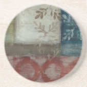 Dessous De Verre En Grès Patrimoine Abstrait II (Devant)