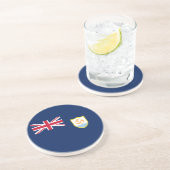 Dessous De Verre En Grès Patriotic Flag (Côté)