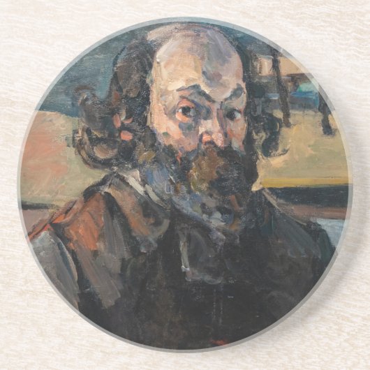 Dessous De Verre En Grès Paul Cezanne - Autoportrait (Devant)