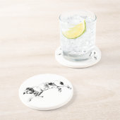 Dessous De Verre En Grès Pause à la lueur des bougies (Côté)