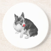 Dessous De Verre En Grès Pause cacao, Langue rose (Devant)