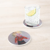 Dessous De Verre En Grès Payaso/Pallaso/Clown (Côté)