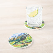 Dessous De Verre En Grès Paysage (Côté)