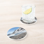 Dessous De Verre En Grès Paysage de Géorgie du Sud (Côté)