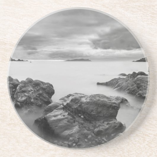 Dessous De Verre En Grès Paysage sur Shetland occidental (Devant)