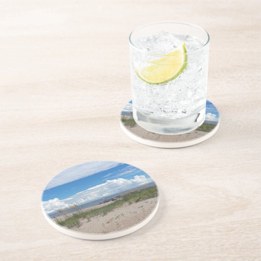 Dessous De Verre En Grès Peace Beach Refuge (Côté)