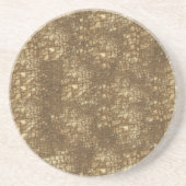 Dessous De Verre En Grès Peau Brown de serpent (Devant)