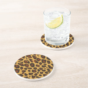 Dessous De Verre En Grès Peau de léopard