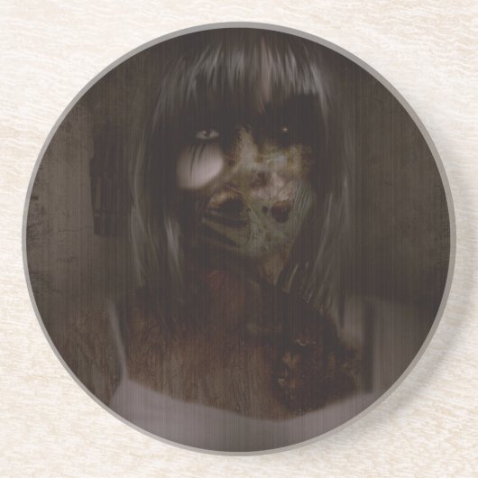 Dessous De Verre En Grès Peau tombée profonde (Devant)