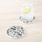 Dessous De Verre En Grès Pebble Pattern (Côté)