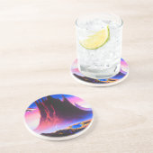 Dessous De Verre En Grès Peinture à l'huile Dream World (Côté)