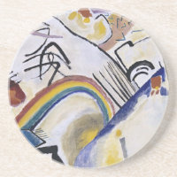 Peinture Abstraite de Kandinsky 1910 Cosaques daté