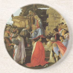 Dessous De Verre En Grès Peinture de la Renaissance de Botticelli