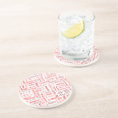 Dessous De Verre En Grès Pékin (Côté)