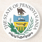 Dessous De Verre En Grès Pennsylvanie (Devant)