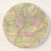 Dessous De Verre En Grès Pennsylvanie 6 (Devant)