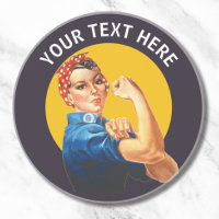 Personnalisé Rosie le Riveter Personnalisé Vintage