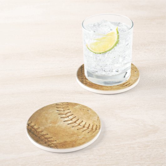 Dessous De Verre En Grès Personnaliser (Côté)