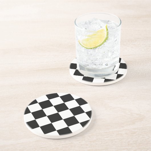 Dessous De Verre En Grès Personnaliser (Côté)