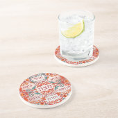 Dessous De Verre En Grès Pesach Seder Plate Hebrew Passover Gift Ke'arah (Côté)