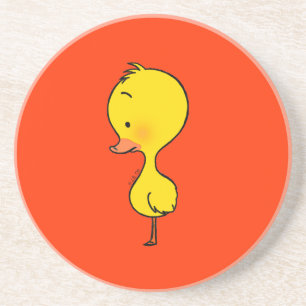 Dessous De Verre En Grès Petit canard mignon