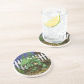 Dessous De Verre En Grès Petit Dragon (Côté)