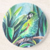 Dessous De Verre En Grès Petit perroquet (Devant)