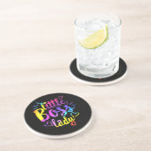 Dessous De Verre En Grès Petite fille de la patronne mini bos (Côté)