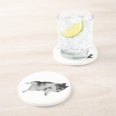 Dessous De Verre En Grès Petite paix (Côté)