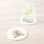 Dessous De Verre En Grès Petits jeux d'oeufs d'oie (Côté)