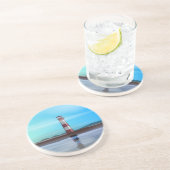 Dessous De Verre En Grès Phare (Côté)