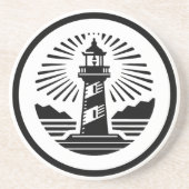 Dessous De Verre En Grès Phare (Devant)