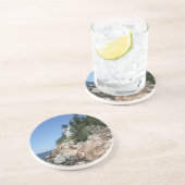 Dessous De Verre En Grès Phare bas 5 de port (Côté)