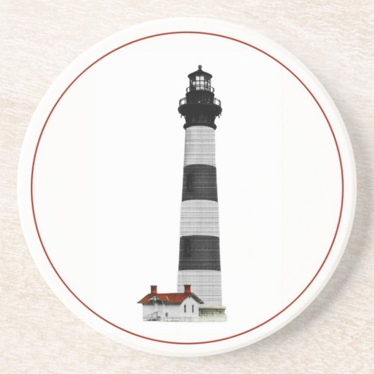Dessous De Verre En Grès Phare de l'île de Bodie (Devant)
