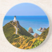 Dessous De Verre En Grès Phare de Nugget Point, Nouvelle-Zélande (Devant)