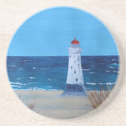 Dessous De Verre En Grès Phare de Talacre (Devant)