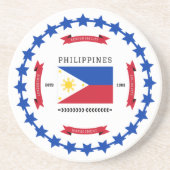 Dessous De Verre En Grès Philippines (Devant)